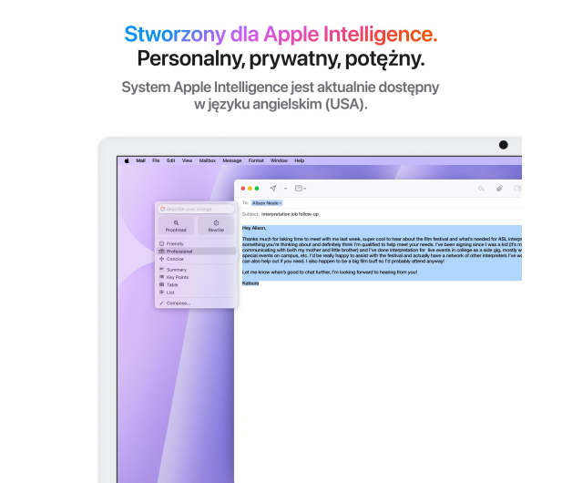 Apple iMac 24 M4/16GB/256/MacOS Retina 4,5K Fioletowy 8R GPU - 1570278 - zdjęcie 5